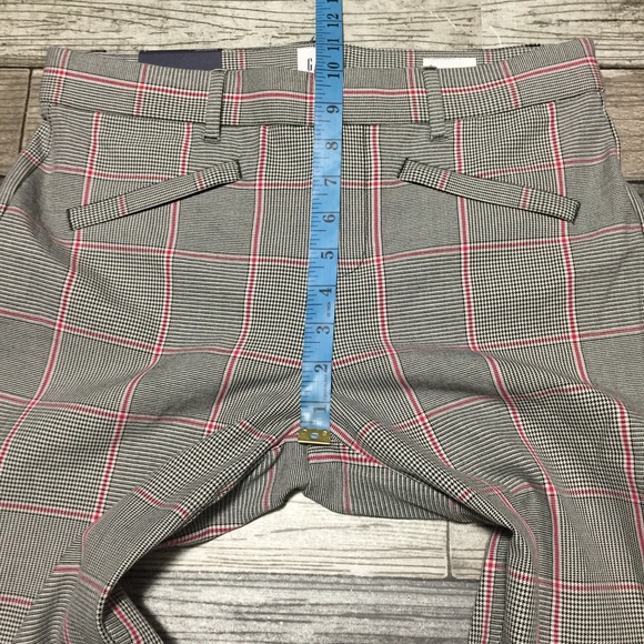Gap Signature Skinny Ankle Plaid Pants Women’s 6 (Inseam 27) Stretch Mid Rise - Picture 3 of 11